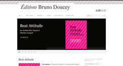 Desktop Screenshot of editions-brunodoucey.com